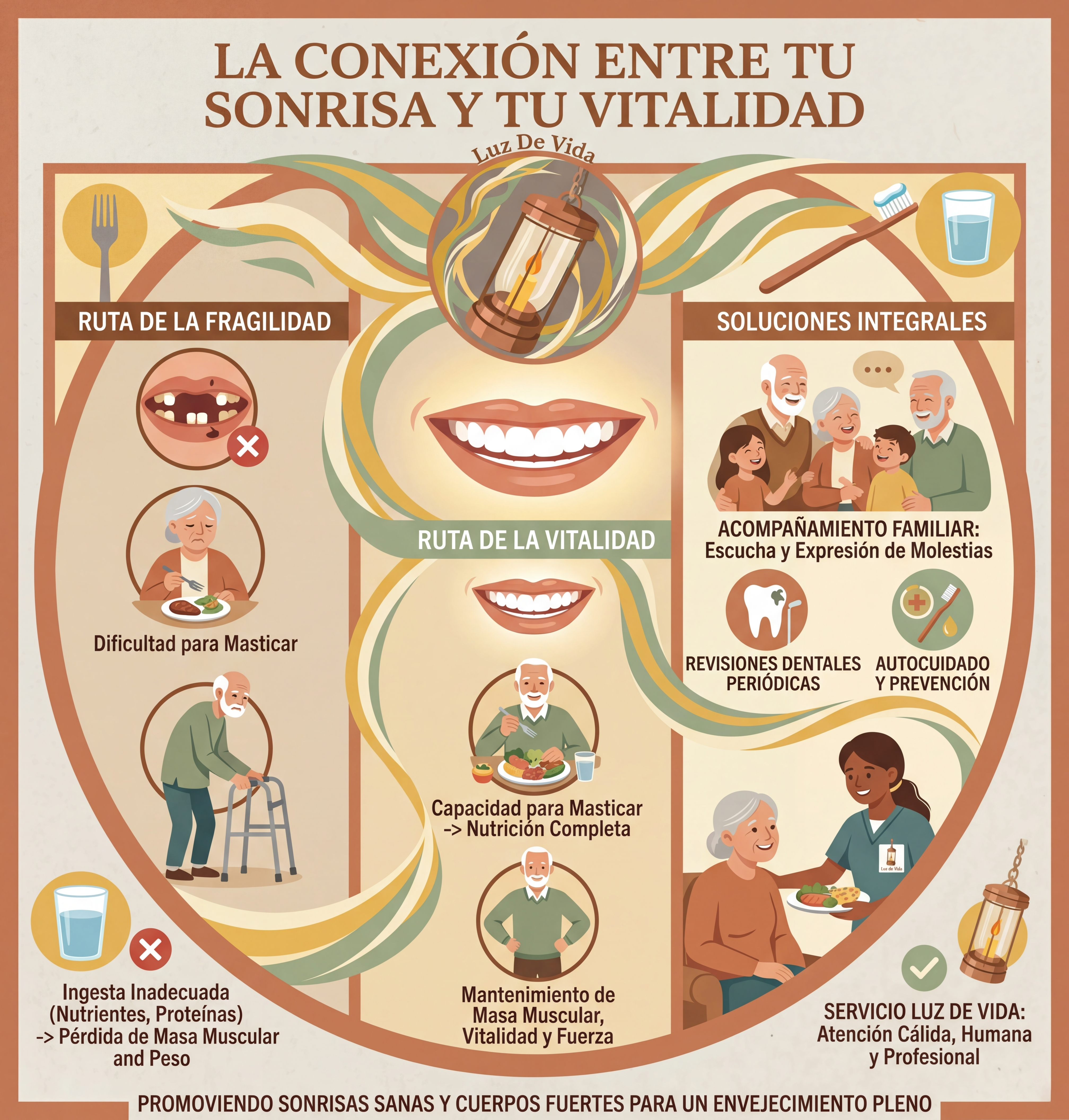 La Conexión entre tu Sonrisa y tu Vitalidad: Previniendo la Fragilidad